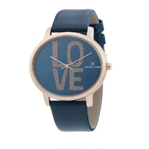 Γυναικείο Ρολόι DANIEL KLEIN Blue Leather Strap DK112339-6